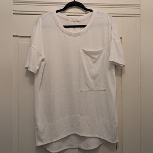 rag & bone White Oversized Top- M